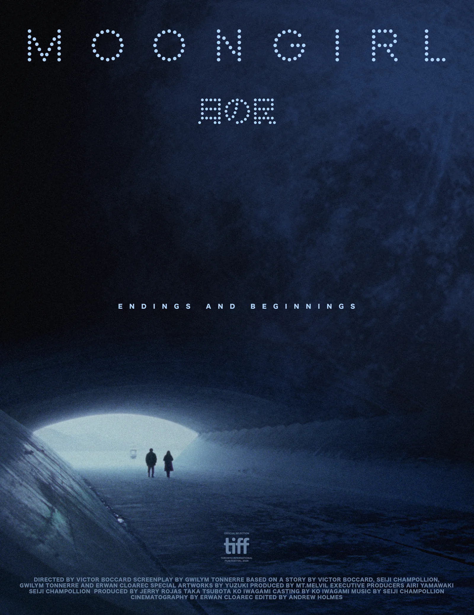 MOONGIRL official blue poster
